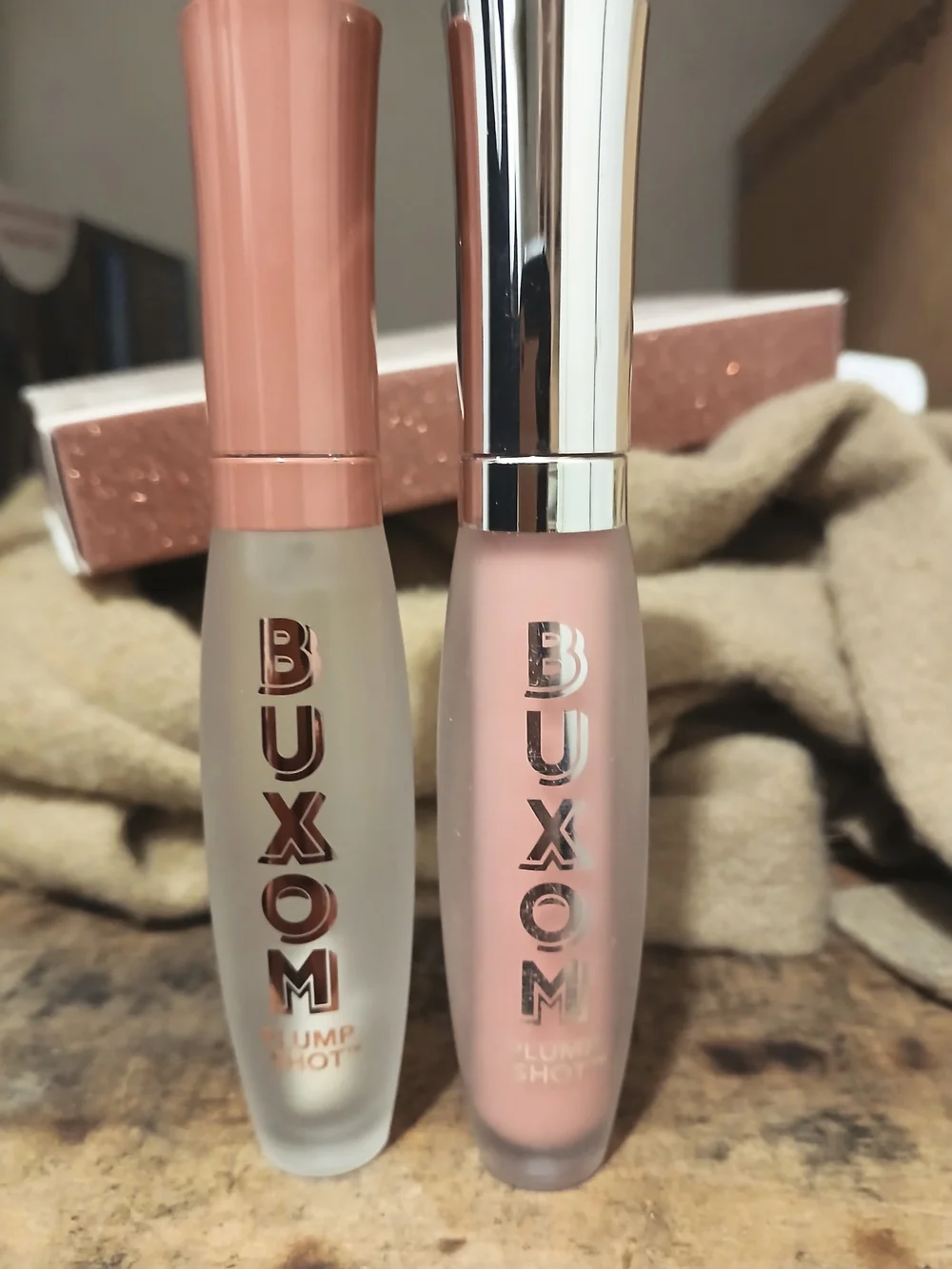 Buxom Pout Party Plumping Lip Serum Duo — Filler (Clear) And Lingerie
